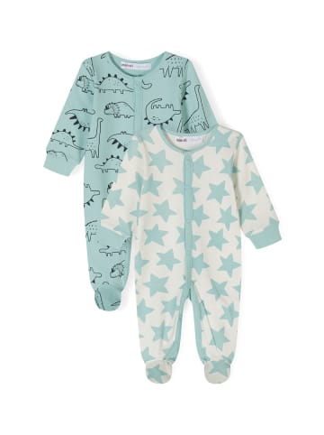 Minoti 2er. Set: Strampler 24babypack17 in mint