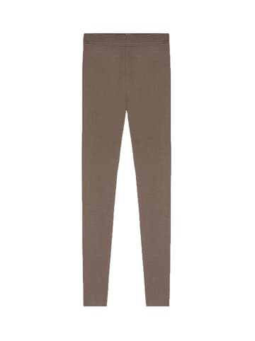 Moshi Moshi Mind Leggings smooth in dark taupe
