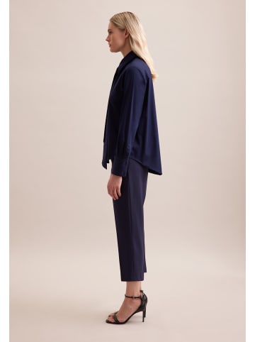 Seidensticker Schluppenbluse Regular in Dunkelblau