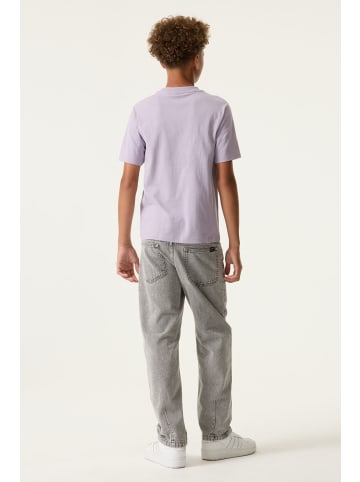Garcia Basic T-Shirt Baumwolle Kurzarm in misty lilac