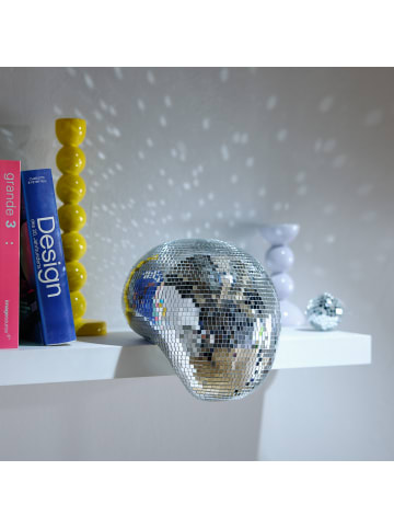 Butlers Butlers Deko-Kugel DISCO Melting in Silber