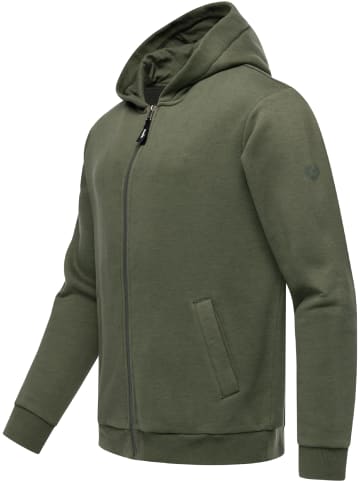 ragwear Sweatjacke Natten in Dark Olive