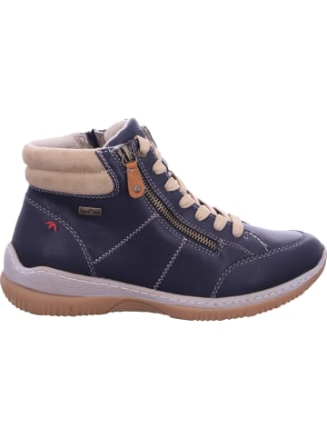 Jana Shoes Schnürboots Mit Tex-Membran in blau