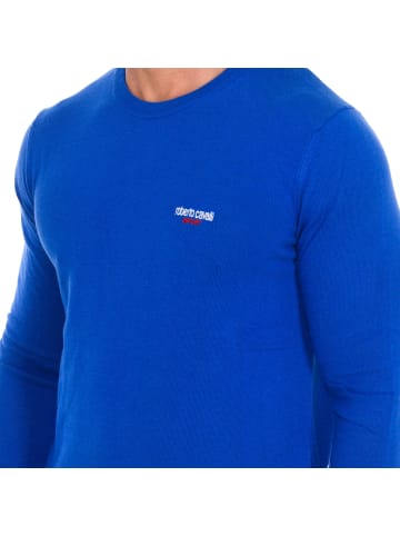Roberto Cavalli Pullover in Blue