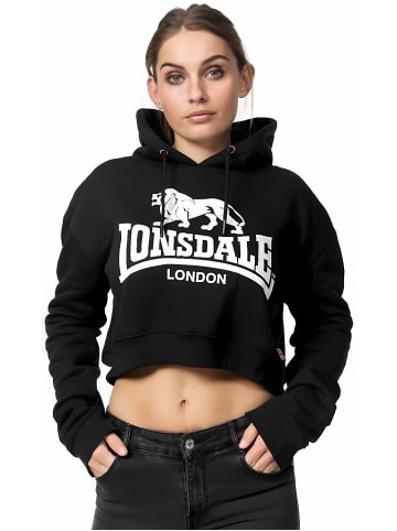 Lonsdale Hoodie "Roxeth" in Schwarz