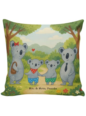 Mr. & Mrs. Panda Sofa Kissen Koala Familie zwei Design ohne Spruch in Weiß