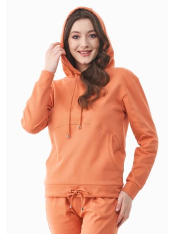 Organication Hoodie "WOR17301" in Stauborange