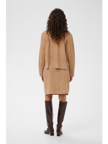 Soaked in Luxury Lederrock SLParvati Gerade Passform in Tiger's Eye