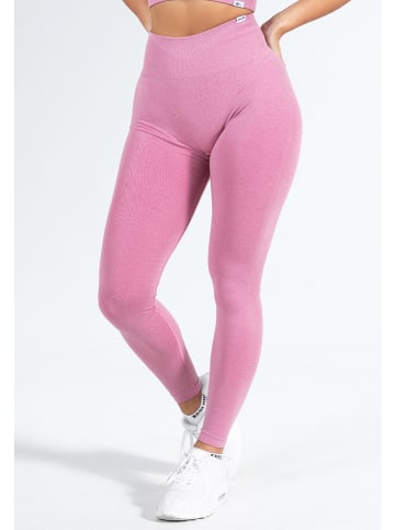 SMILODOX Leggings Amaze Pro in Dunkelpink Melange