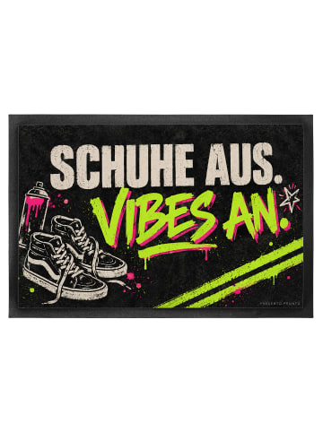 Mr. & Mrs. Panda Schmutzfangmatte Schriftzug Streetwear Design m... in Weiß