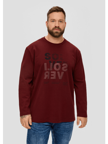 s.Oliver T-Shirt langarm in Rot