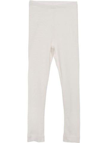 Minymo Kinder Leggings "Leggings Rib-Girl" in Beige