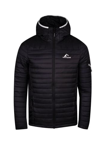 Westfjord Steppjacke "Hekla" in Schwarz/Weiß