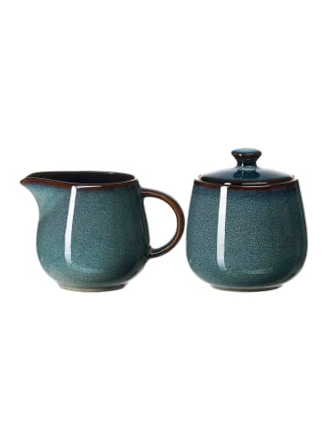 Ritzenhoff & Breker 2er Set Milch- & Zucker-Set Bali in blau