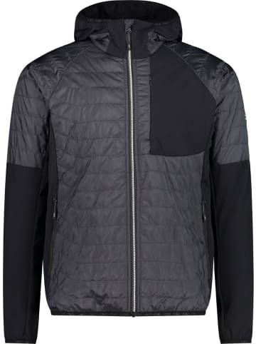 cmp Funktionsjacke MAN HYBRID JACKET FIX HOOD in Anthrazit