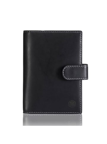 Jekyll & Hide Texas Ausweisetui RFID Leder 10 cm in black