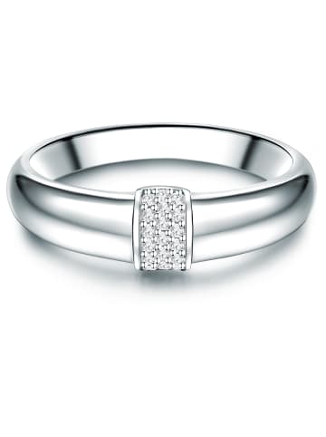 Trilani Ring Sterling Silber Zirkonia in silber