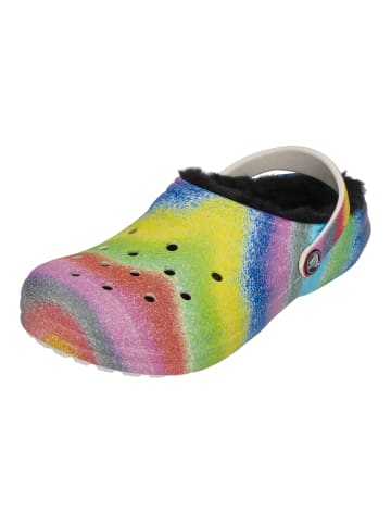 Crocs Hausschuhe CLASSIC LINED SPRAY DYE CLOG KIDS in bunt