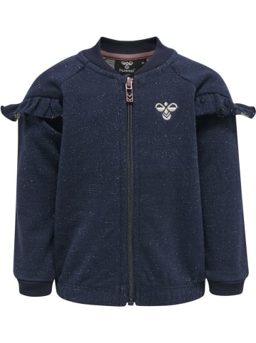 Hummel Trainingsjacke "Hmltwinkle Zip Jacket" in Schwarz
