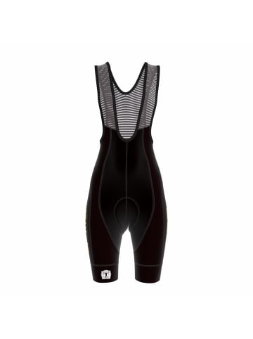 Bioracer Fahrradhose Damen Official Team Belgium 2025 Icon Olympische Ausgabe in Schwarz