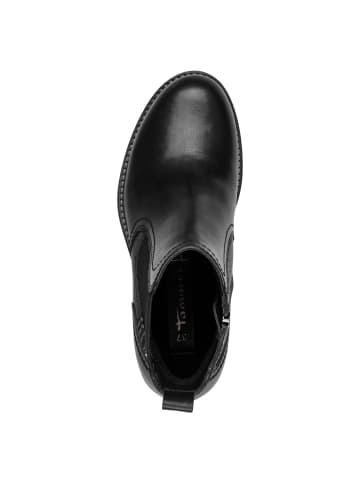 Tamaris Chelsea Boot in BLACK LEATHER