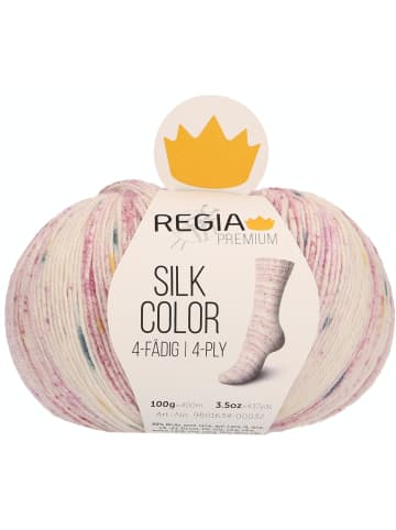 Regia Handstrickgarne Premium Silk Color, 100g in Glimmer color