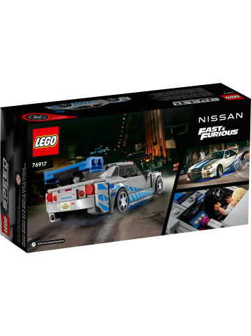 LEGO Speed Champions 76917 2 Fast 2 Furious – Nissan Skyline GT-R (R34)