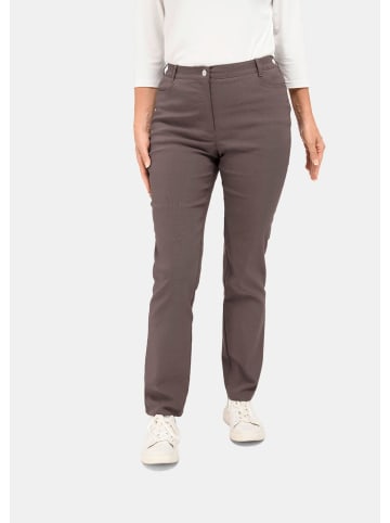GOLDNER Kurzgröße:  Super-Stretch-Hose CARLA Perfekte Super-Stretch-Hose CARLA in taupe