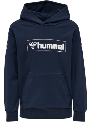 Hummel Hoodie Hmlbox Hoodie in BLACK IRIS