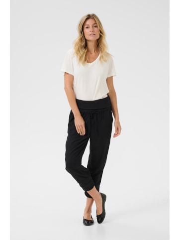 Cream Casual Hose CRVenta Loose fit in Pitch Black