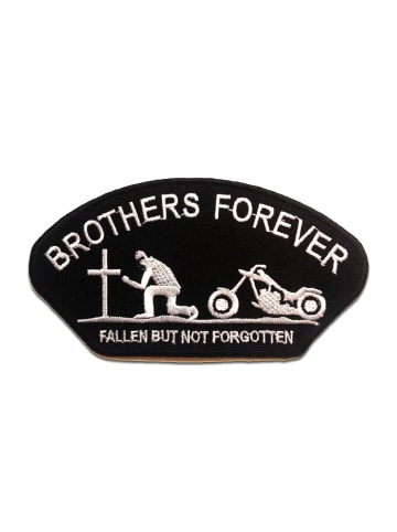 Catch the Patch Brothers Forever BikerApplikation Bügelbild inSchwarz