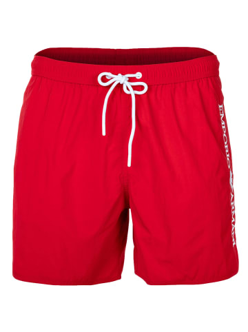 Emporio Armani Badeshorts 1er Pack in Rot