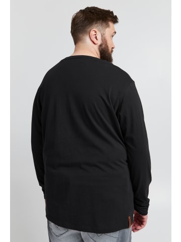 !SOLID Longsleeve in schwarz