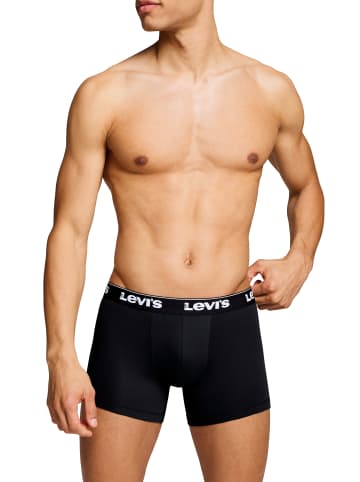 Levi´s Boxershorts LEVIS Men Repeat Logo Boxer 9P in 001 - Black