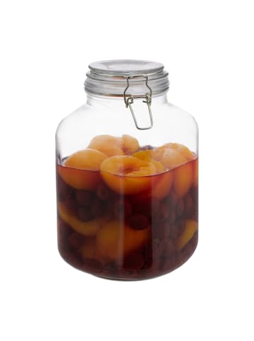 relaxdays 2x Einmachglas in Klar - 3 l