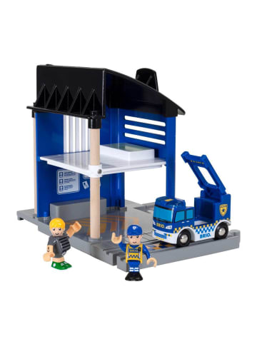 Brio Brio Aktionsspiel Polizeistation mit Einsatzfahrzeug in bunt