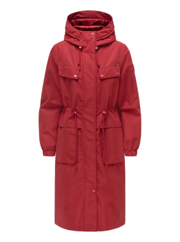 Navahoo Langmantel Kirschwind 14 in Velvet Red