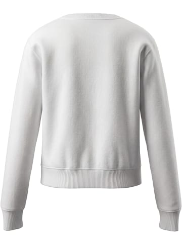 H.I.S. Sweatshirt in bordeaux+wollweiß