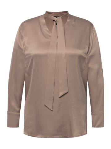 Ulla Popken Bluse in blassbraun