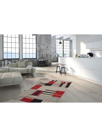 Kayoom Kurzflor Teppich Radical 240 in multi - rechteckig