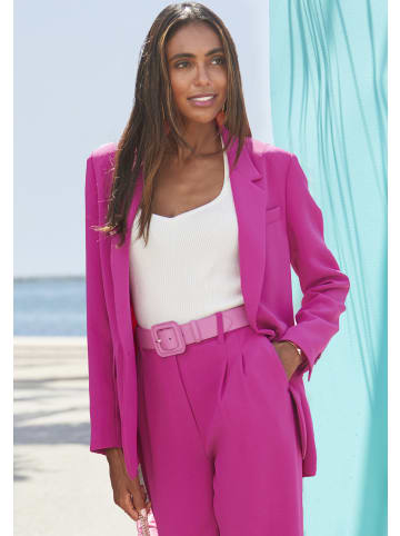 LASCANA Longblazer in fuchsia