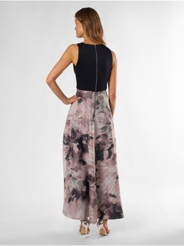 SWING Abendkleid in marine flieder - 0001