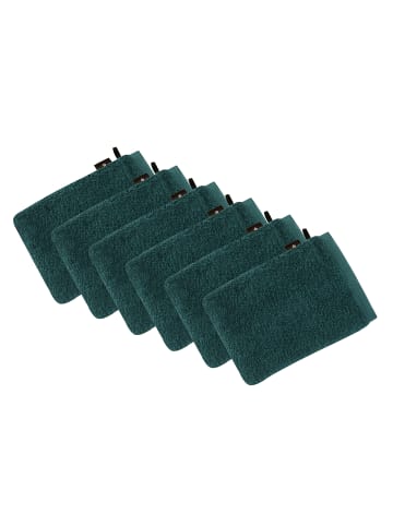 Vossen 6er Pack Waschhandschuh in poseidon