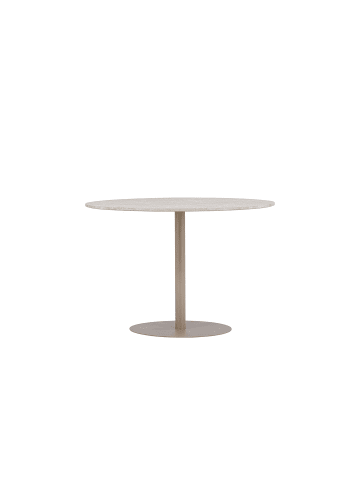 ebuy24 Esstisch Lycke Beige 110 x 110 cm