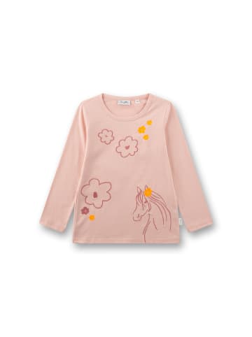 Sanetta Langarmshirt in Rosa