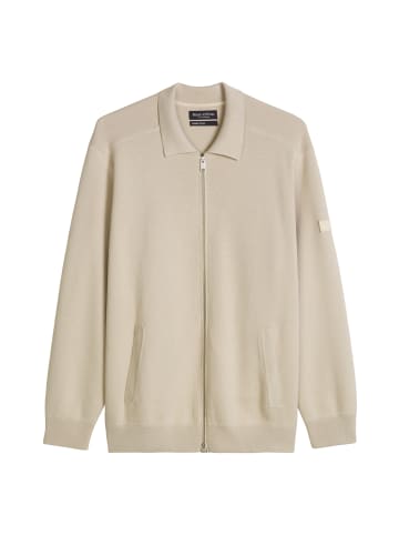 Marc O'Polo Strickjacke regular in Grey Silk