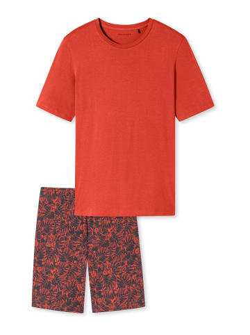 Schiesser Pyjama Casual Essentials in Orange