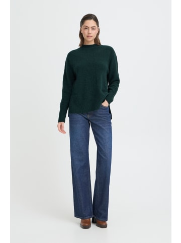 Pulz Langarm PZASTRA Loose fit in Green Gables Melange