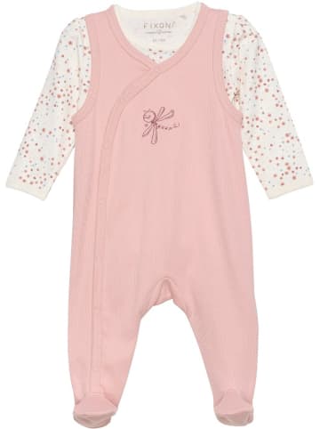 Fixoni Kinder Langarmbody "Body LS w.Romper" in Rosa