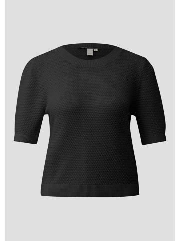QS Strickpullover in 9999_schwarz
